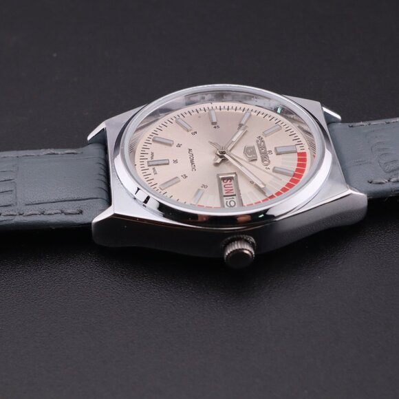 Vintage Seiko 5 Automatic 6309A Japanese Movement 17J D/D Men's Wrist Watch - Picture 7 of 15